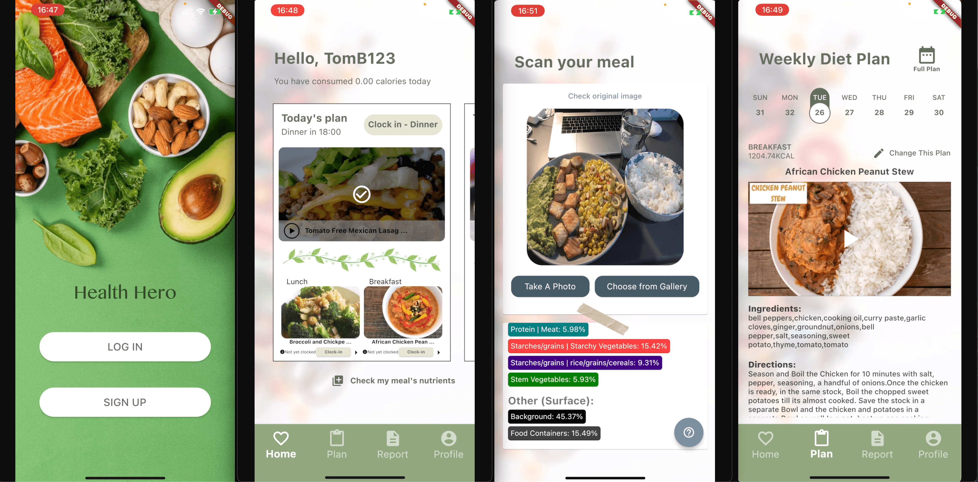 Health Hero project preview